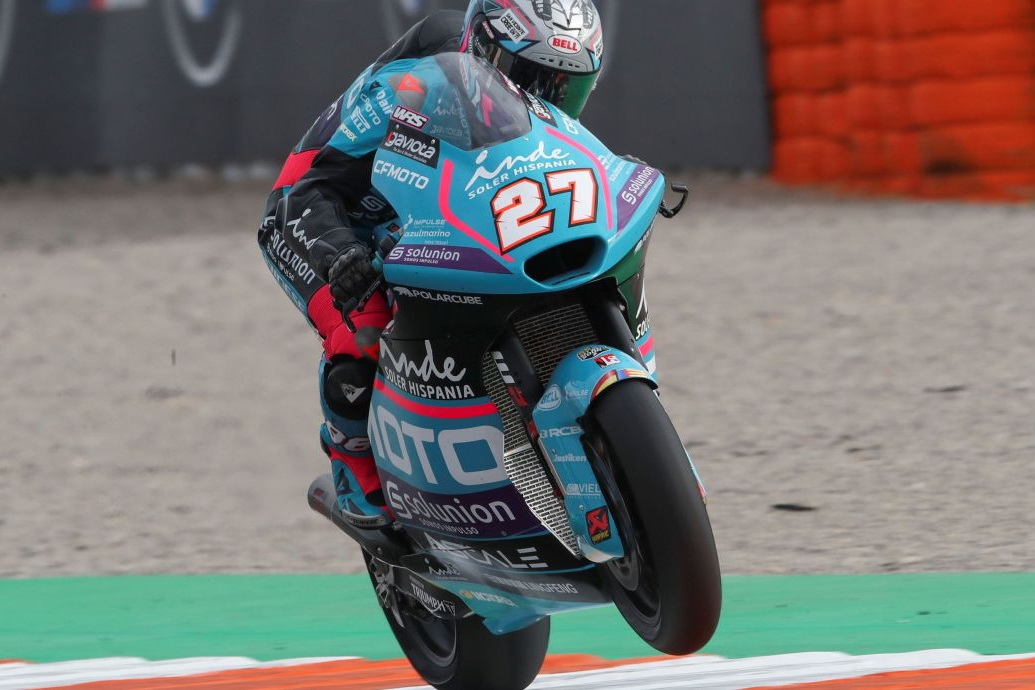 Дани Ольгадо выиграл квалификацию Гран-При Валенсии Moto2