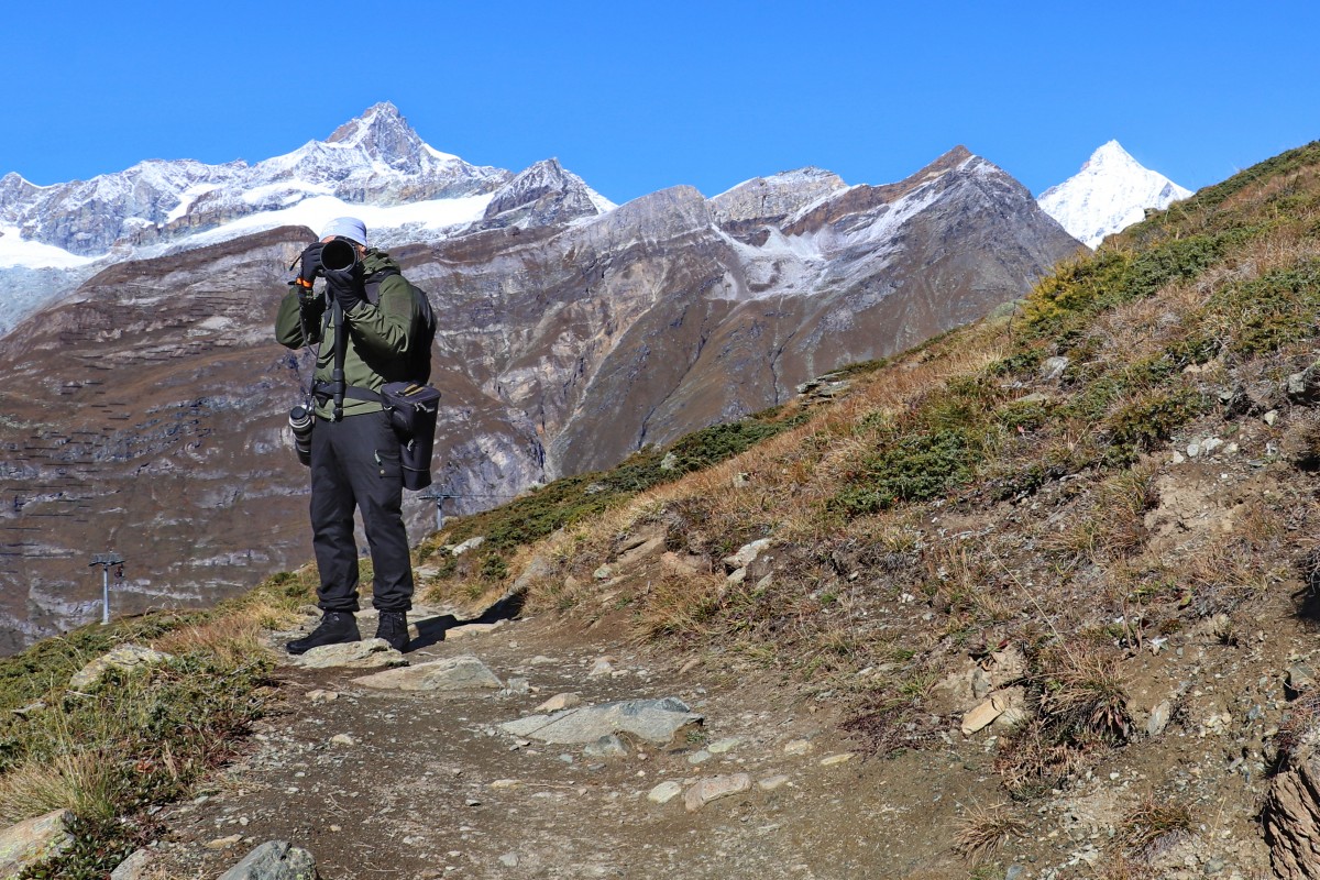 Фотограф в горах - всегда фотограф!