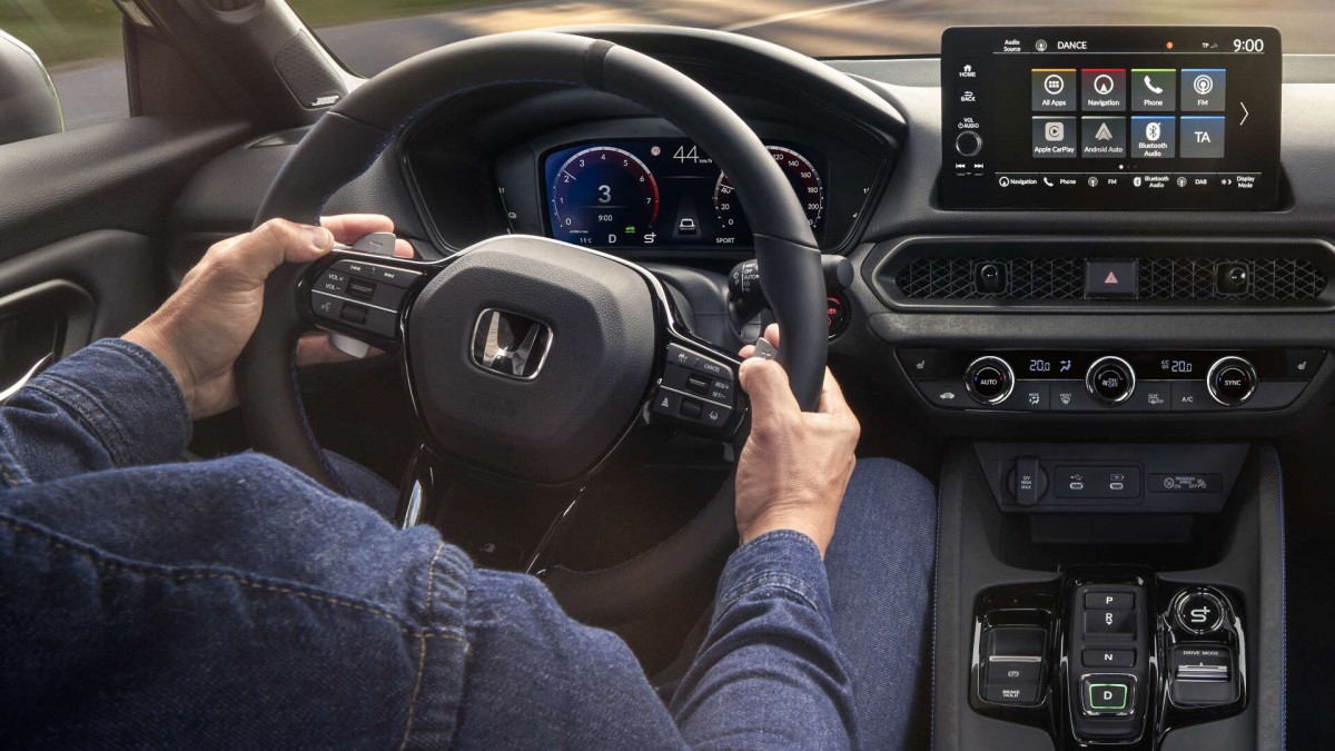 Honda Prelude с режимом eCVT S+ Shift