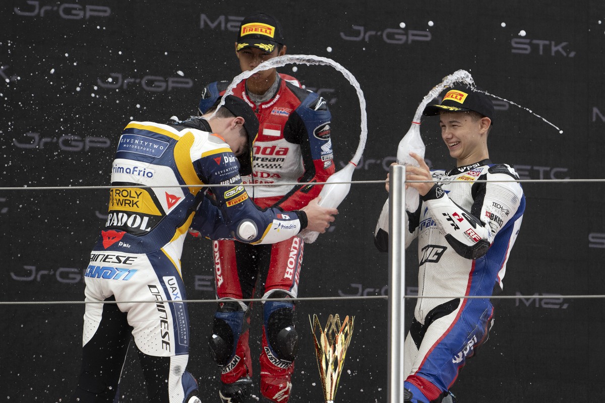 Ярослав Карпушин на подиуме ETC в Барселоне