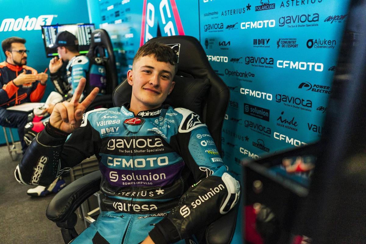 Жоэль Эстебан из CFMoto Aspar Team Moto3 вернулся в FIM JuniorGP