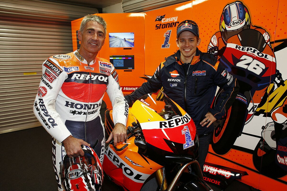 Мик Дуэйн и Кейси Стоунер