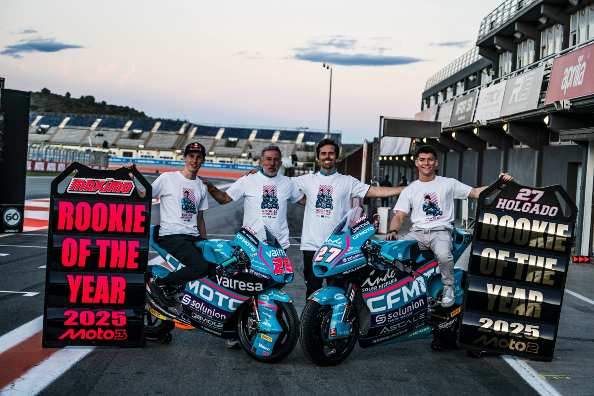 Aspar Team 2025 года: оба новобранца - Макс Килес и Дани Ольгадо стали Rookie of the Year в Moto3 и Moto2