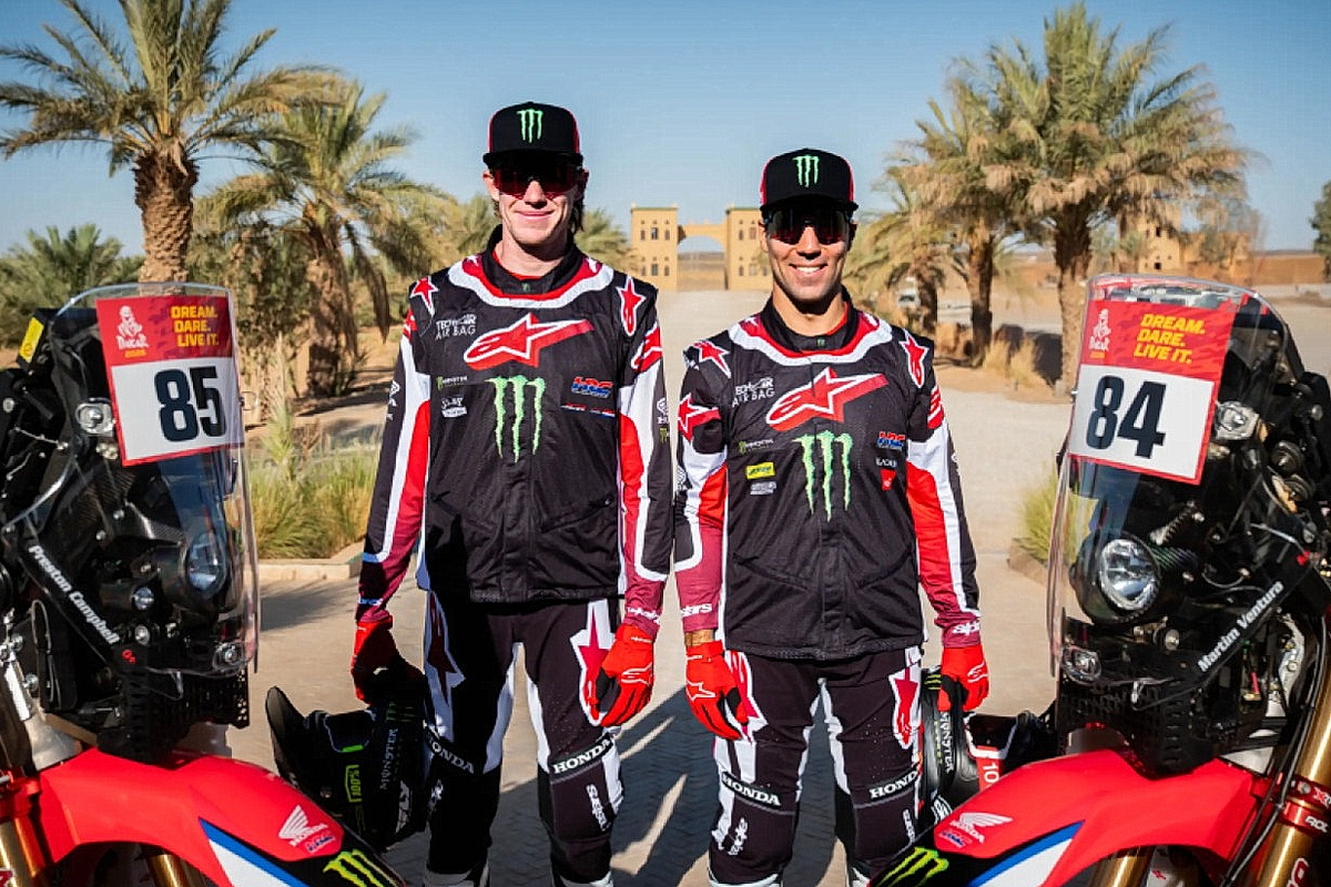 Состав Monster Energy Honda HRC Rally2 на ралли Дакар 2026