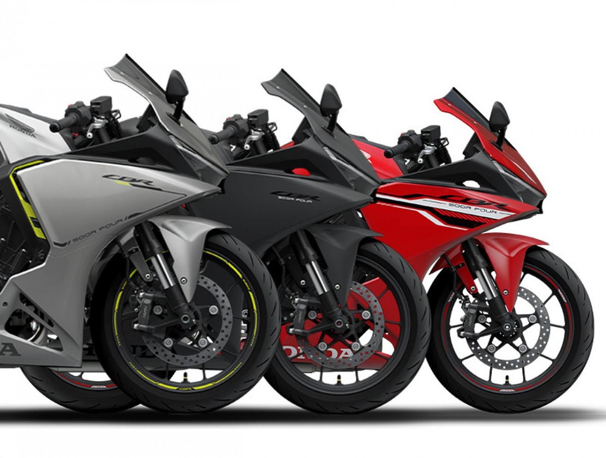 Цветовые решения Honda CBR500R FOUR (2026)