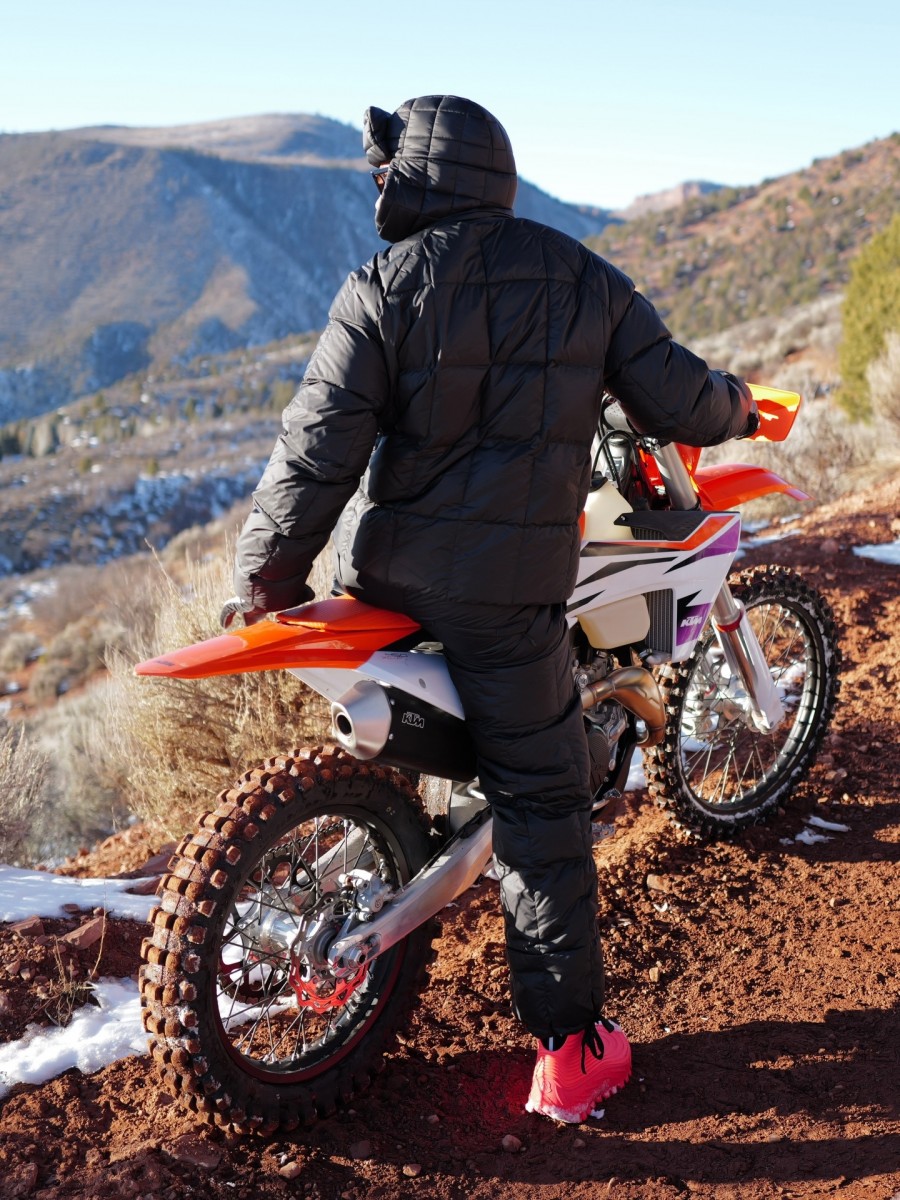 Льюис Хэмилтон на KTM XC-F 250