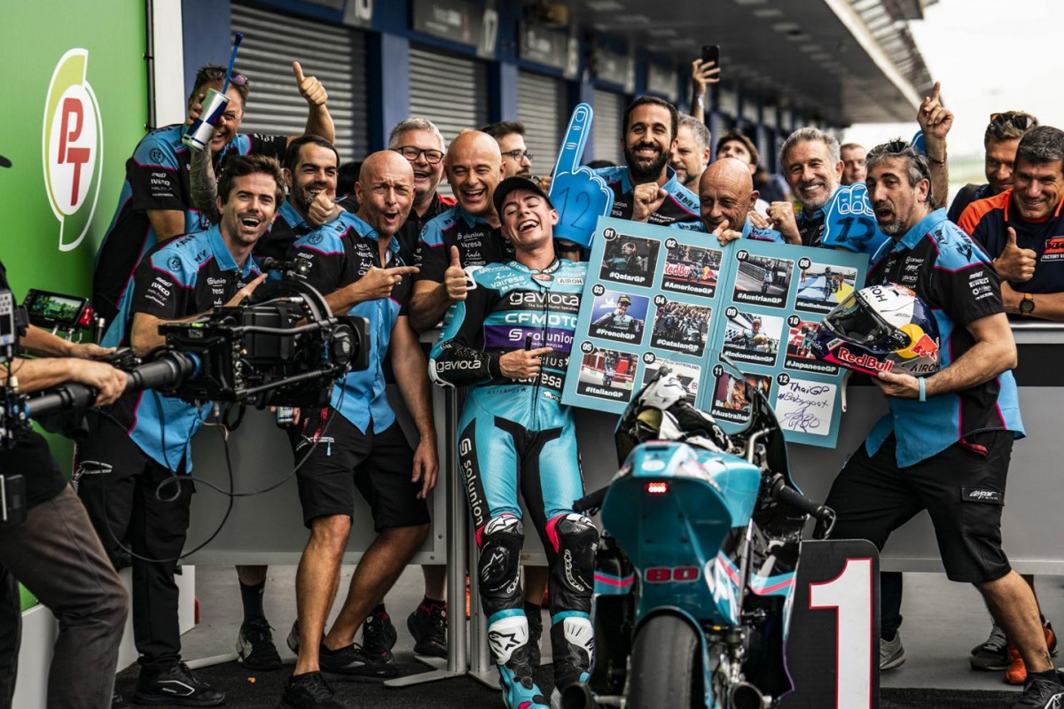Aspar Team стала абсолютным чемпионом мира по Мото Гран-При Moto3 2024 года с CFMoto