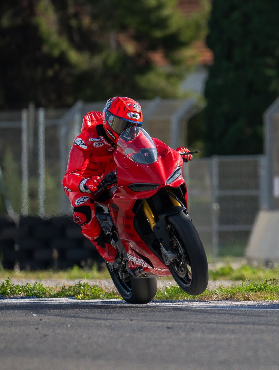 Марк Маркес тренируется на Aspar Circuit