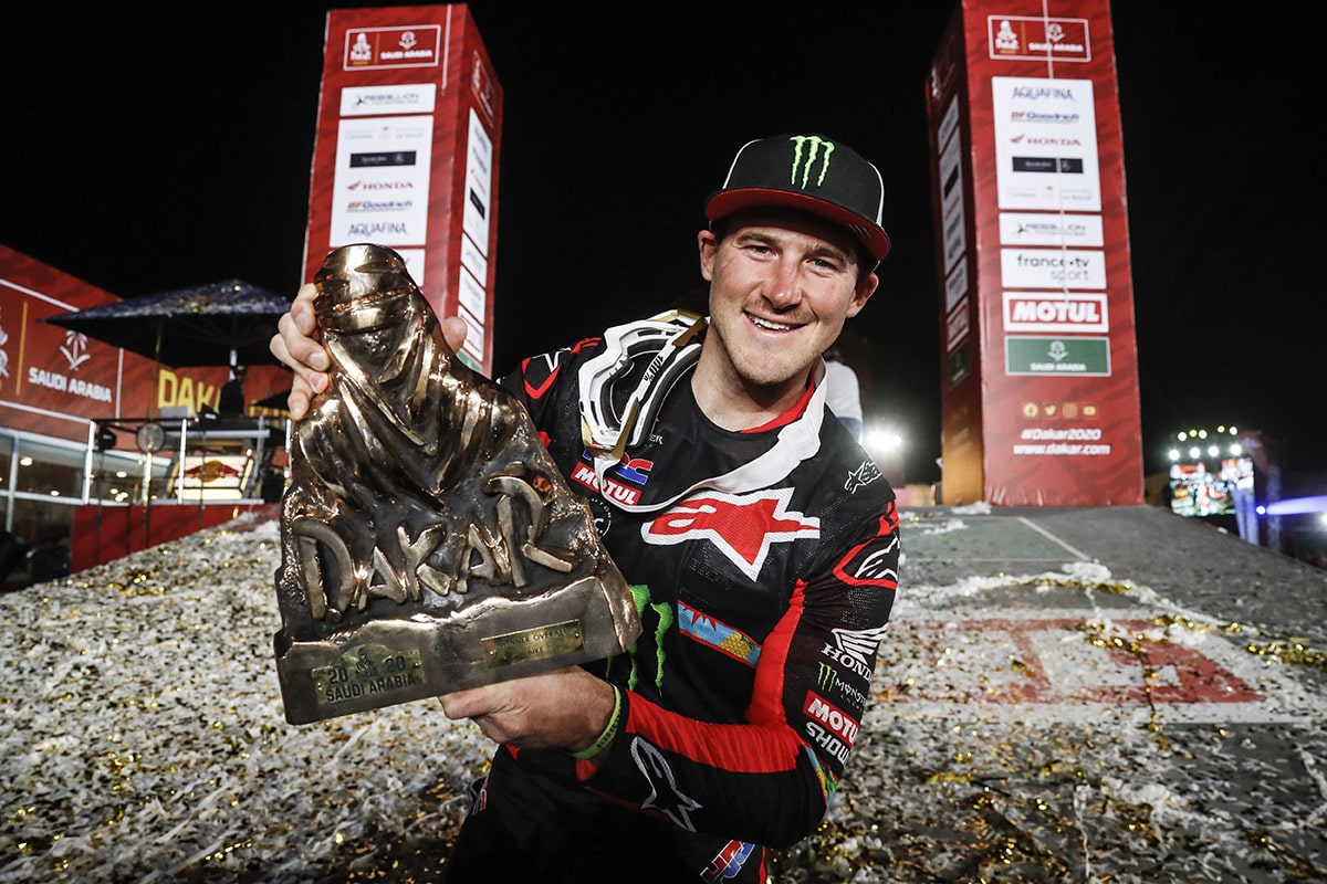 Рики Брабек вернул Monster Energy Honda HRC Золотого Туарега на Дакаре 2020