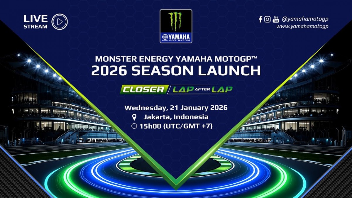 Презентация Monster Energy Yamaha MotoGP 2026