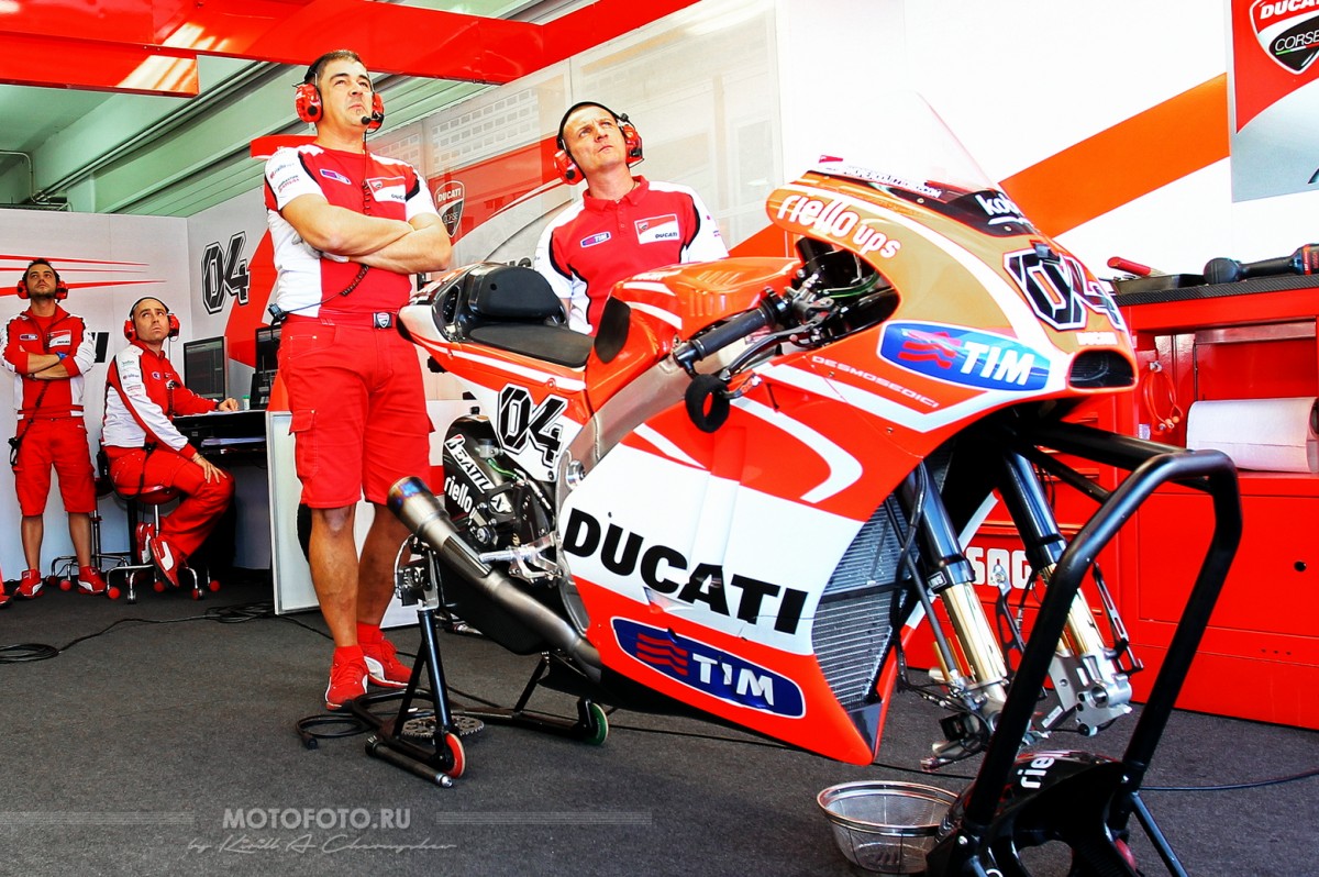 Ducati Desmosedici GP14, созданный по лекалам GP12 Филиппо Прециози
