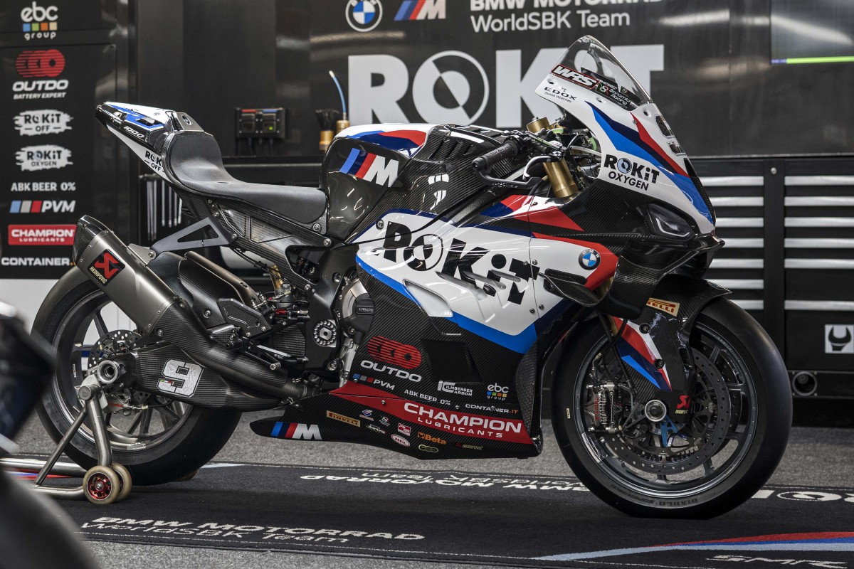 BMW M 1000 RR заводской команды BMW Motorrad Motorsport в WorldSBK