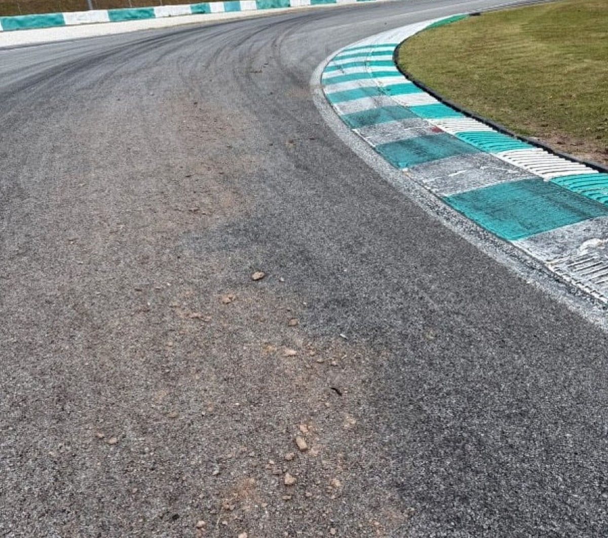 состояние трека отличное... для Honda CRF450, прикололся Алеш Эспаргаро