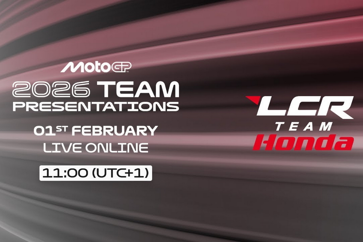 Презентация LCR Honda MotoGP 2026