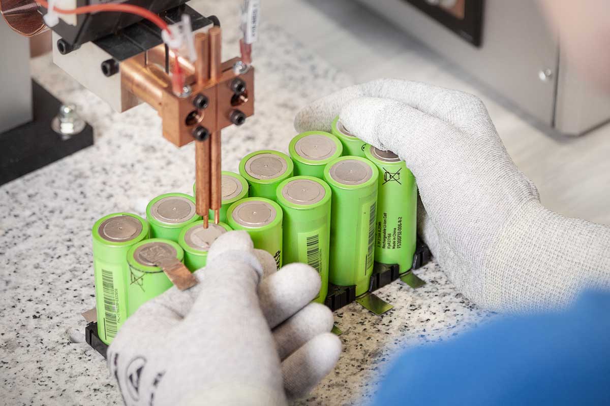 Сборка блока ячеек LifePo4 аккумулятора