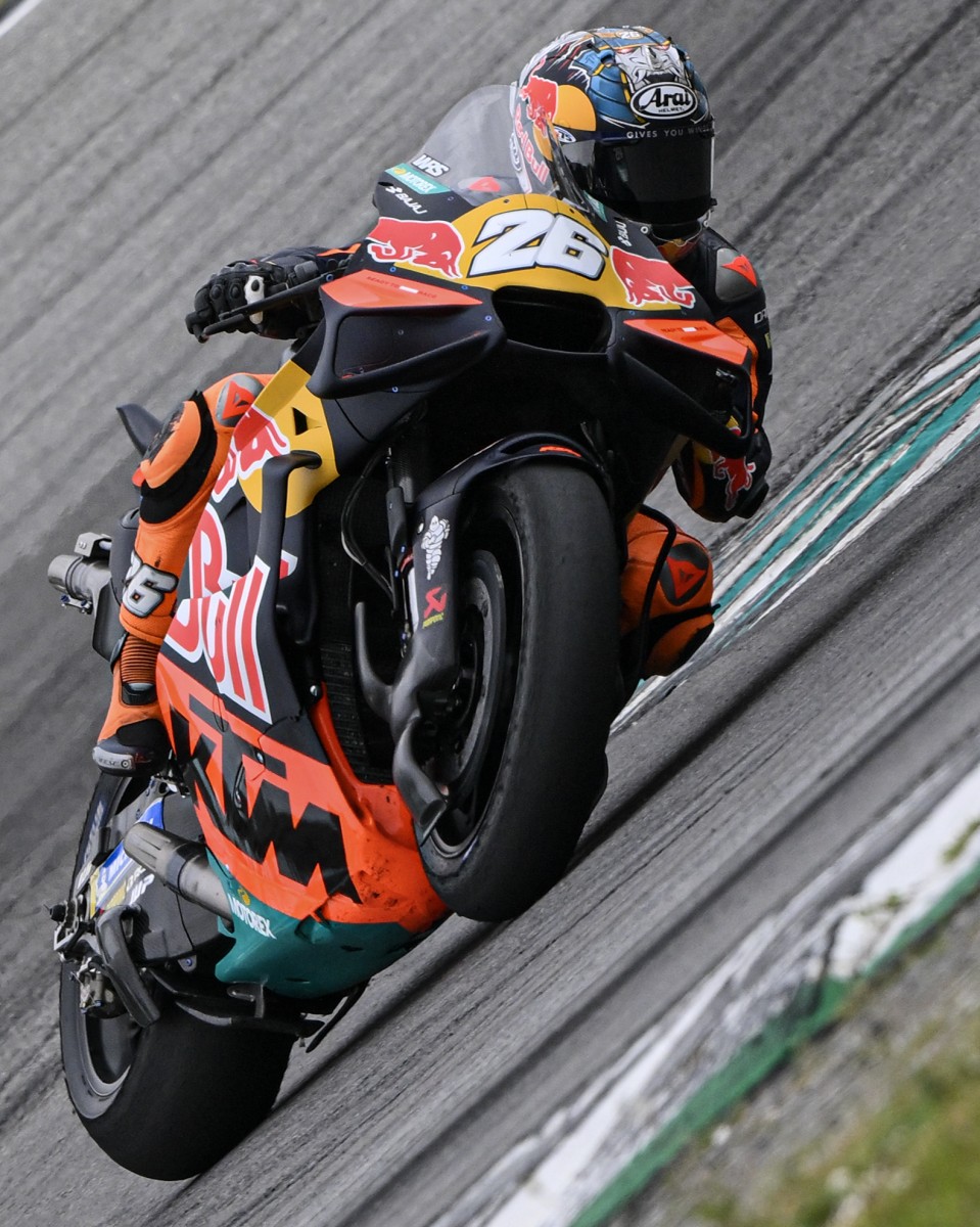 KTM на шейкдауне представляет Дани Педроса