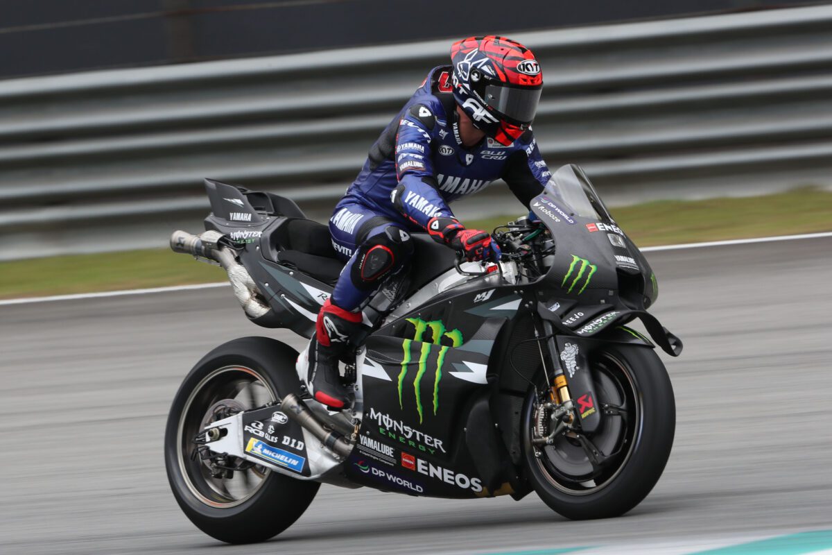 Тест-пилот Yamaha Августо Фернандес на шейкдауне MotoGP 2026