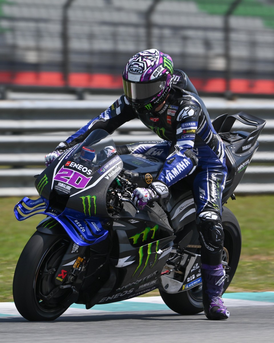 Фабио Куартараро на шейкдауне MotoGP 2026 в Сепанге