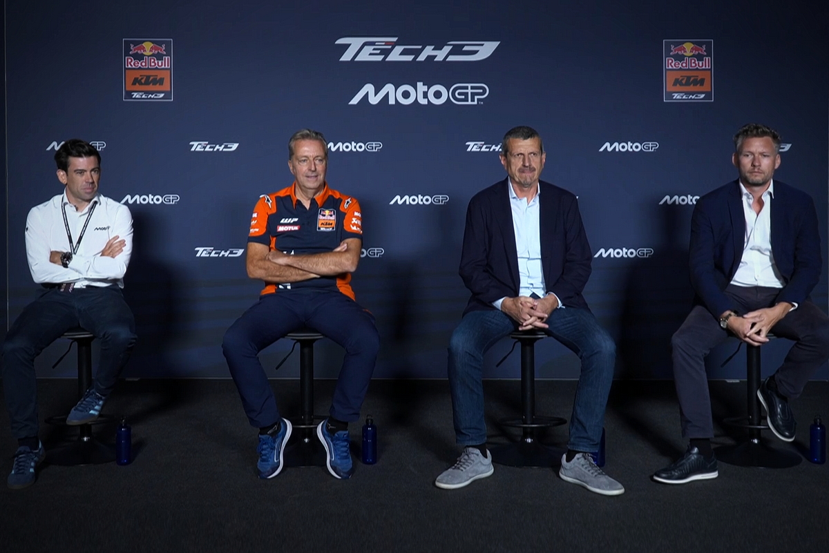 Официальный анонс о продаже Tech3: Гюнтер Штайнер и Эрве Поншараль