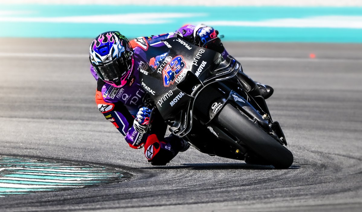 Джек Миллер, Pramac Racing на Yamaha V4 уже быстрее, чем на рядном M1 в ходе Гран-При Малайзии 2025 года