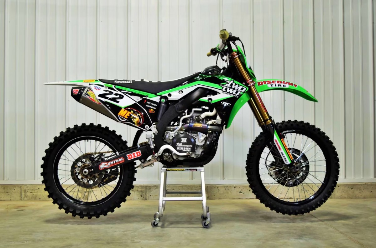 Kawasaki KX450F из аукционного листа