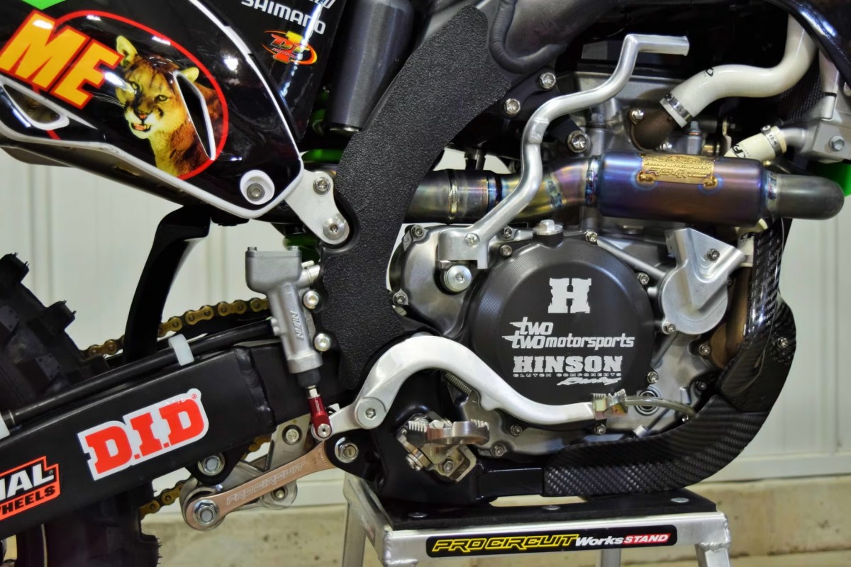 Kawasaki KX450F из аукционного листа