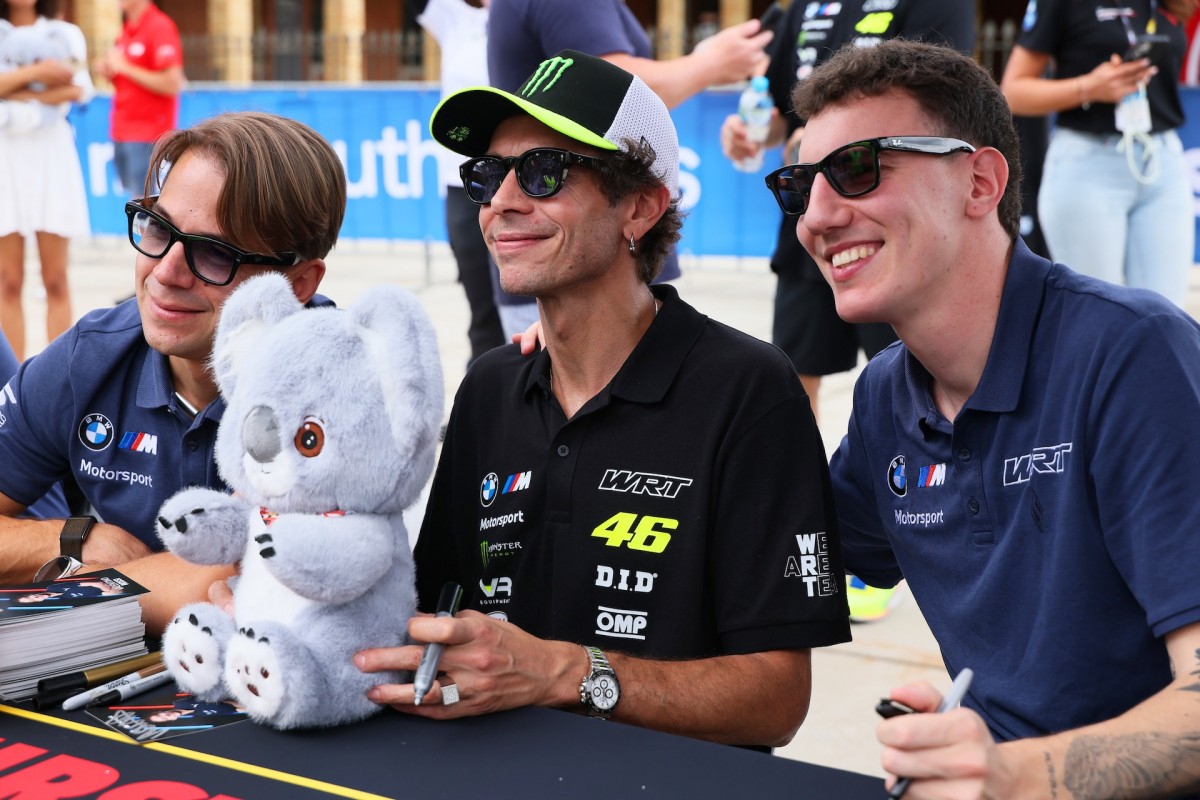 Валентино Росси на гонке Bathurst 12 Hours 2026