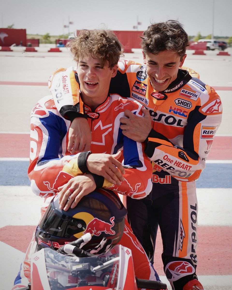 Джетт Лоуренс и Марк Маркес - два флагмана Honda