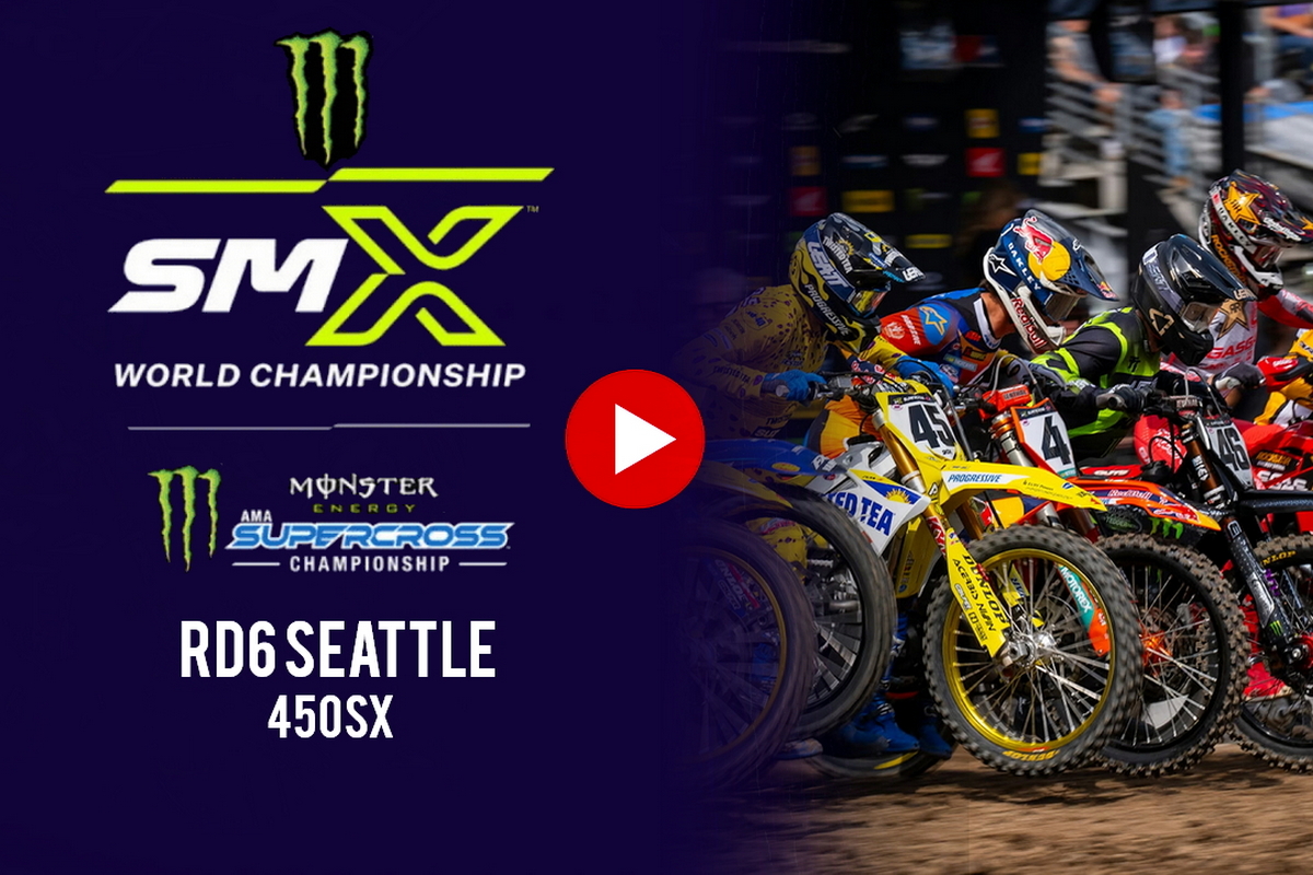 Трансляции гонок 6 этапа AMA Supercross 2026 из Сиэтла