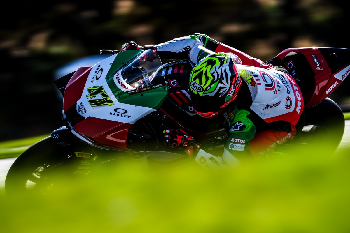 Аксель Бассани на Bimota