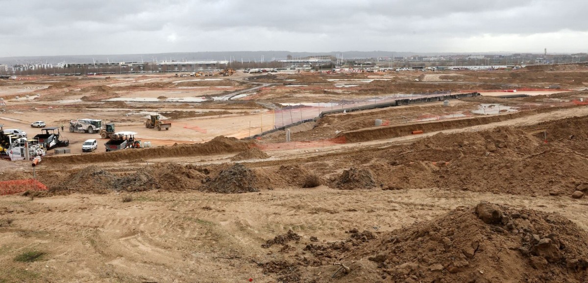 Строительная площадка IFEMA Madrid Circuit F1