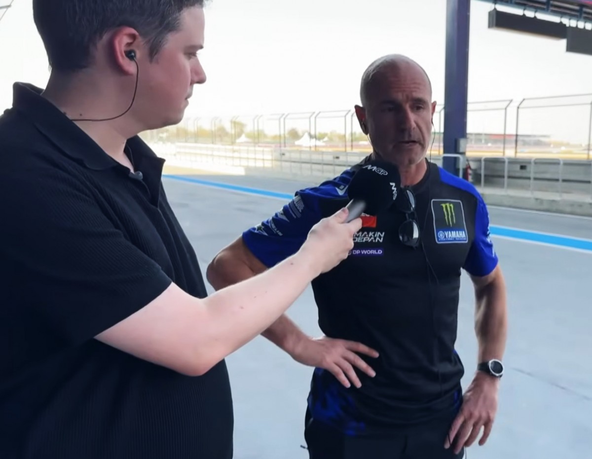 Массимо Мерегалли, менеджер Monster Energy Yamaha MotoGP