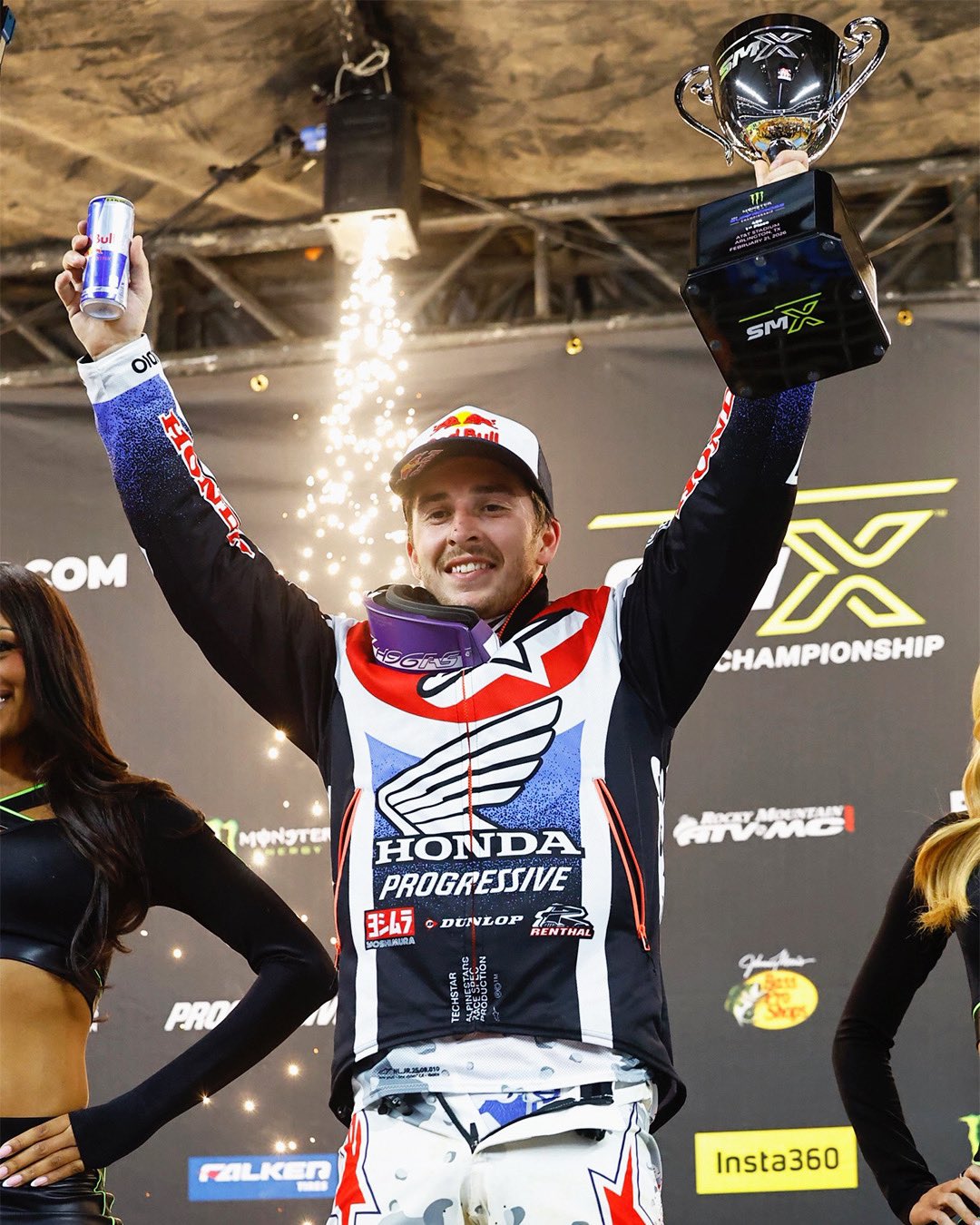 Хантер Лоуренс выиграл свой первый этап 450SX