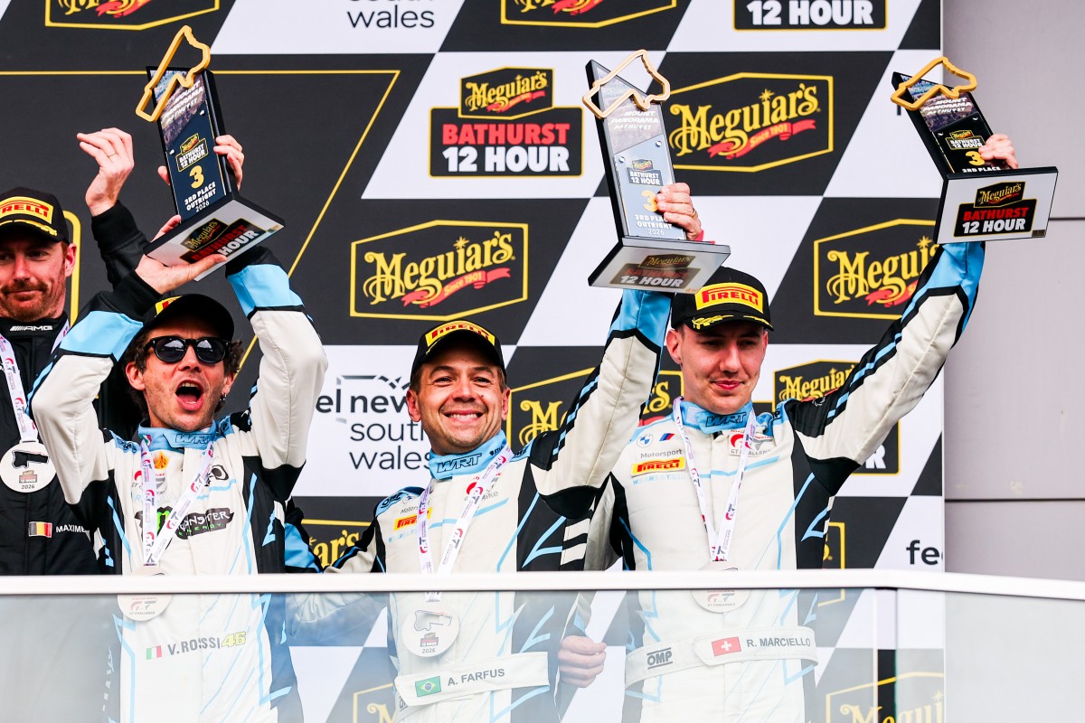 Валентино Росси снова на подиуме в Barthurst 12 Hour