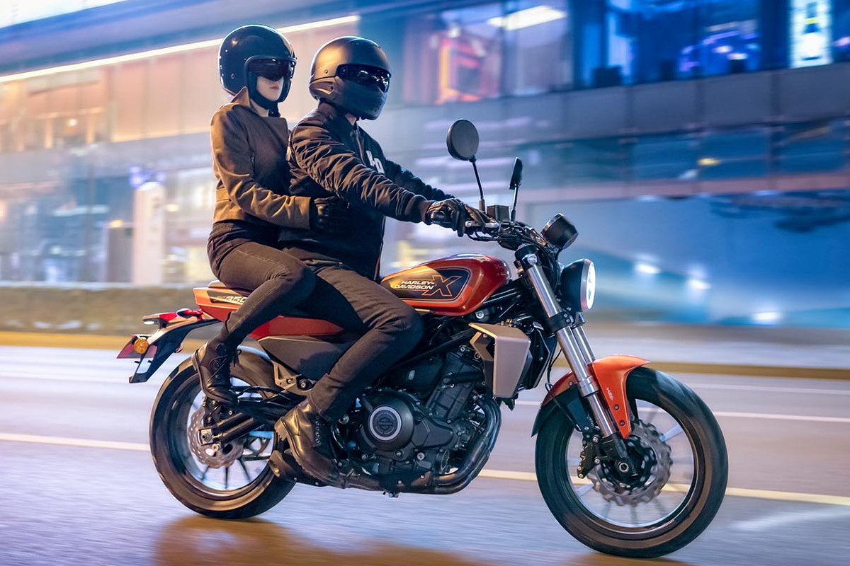 Harley-Davidson X350 - полноразмерный мотоцикл с небольшим двигателем