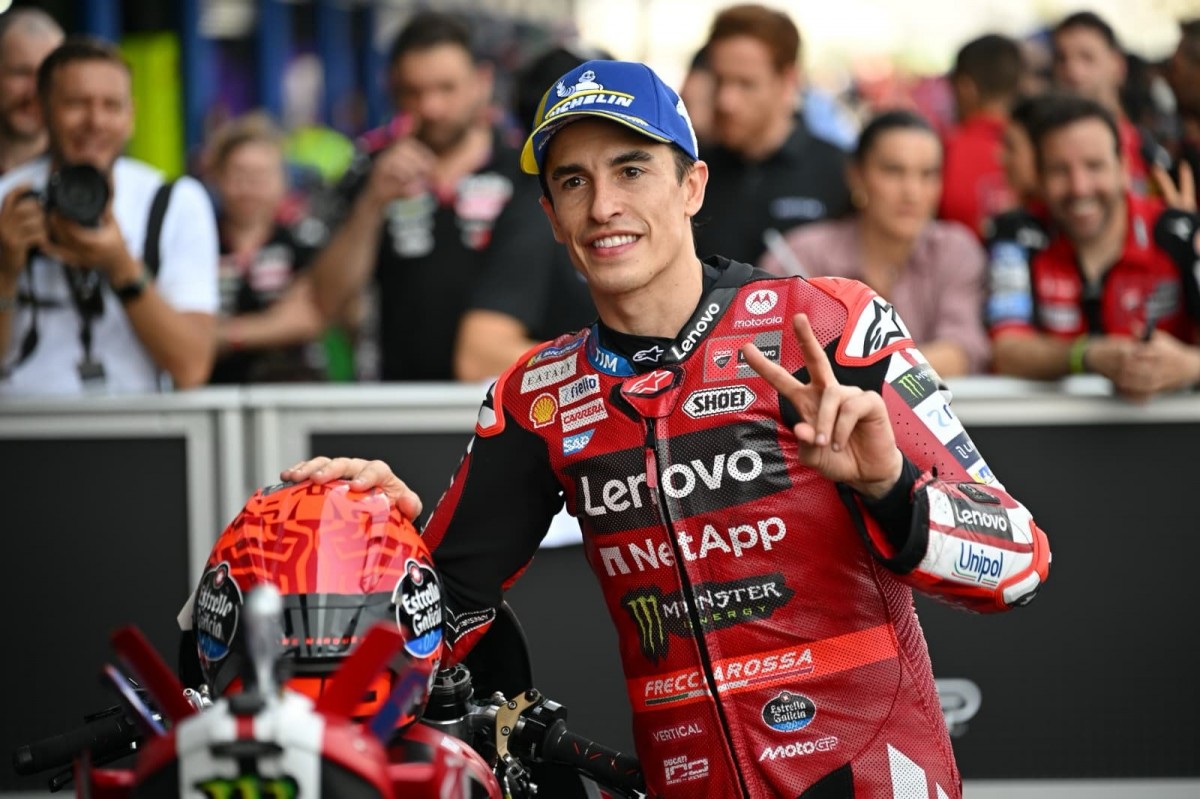 Марк Маркес довольствовался 2 местом