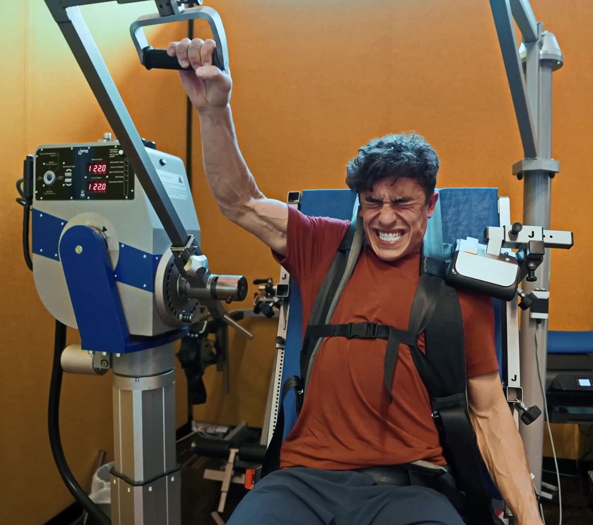 Марк Маркес на предсезонных тестах в Центре Атлетов Red Bull