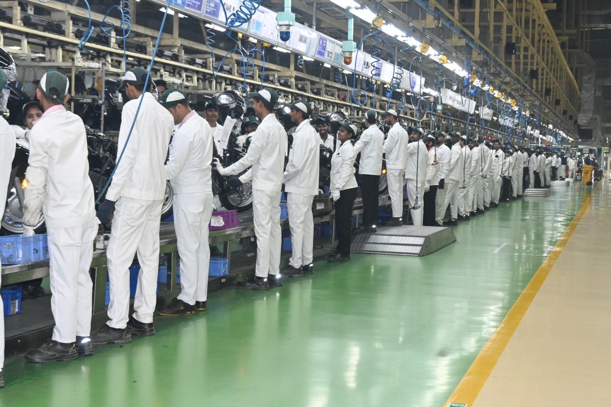 Сборочный конвейер Honda в Тапукаре
