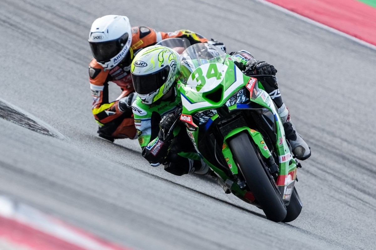 Чави Аргигас на Kawasaki 636