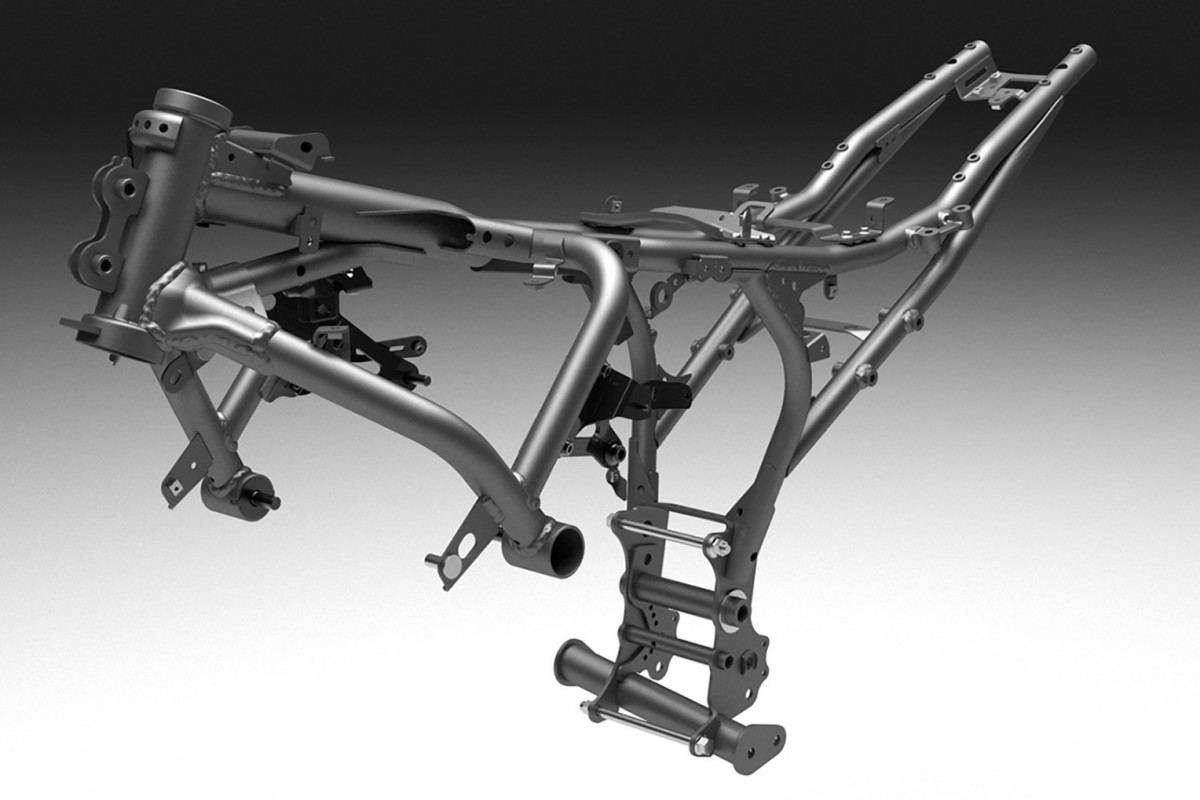 Новая рама Yamaha R7 (2026)