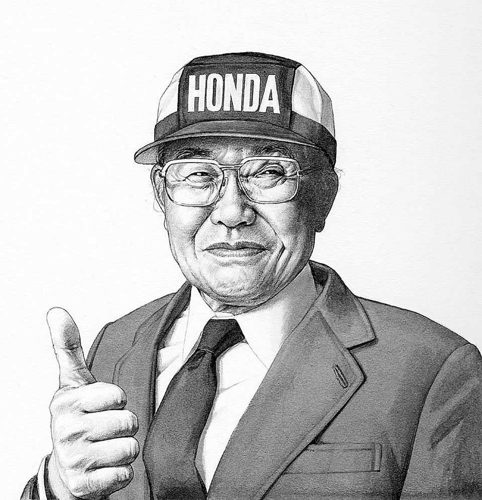 Соитиро Хонда, основатель Honda Motor Co