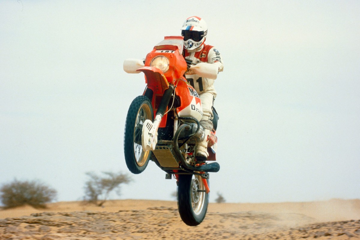 Дакаровский прототип BMW R80G/S Убера Ориоля - Париж-Дакар 1981