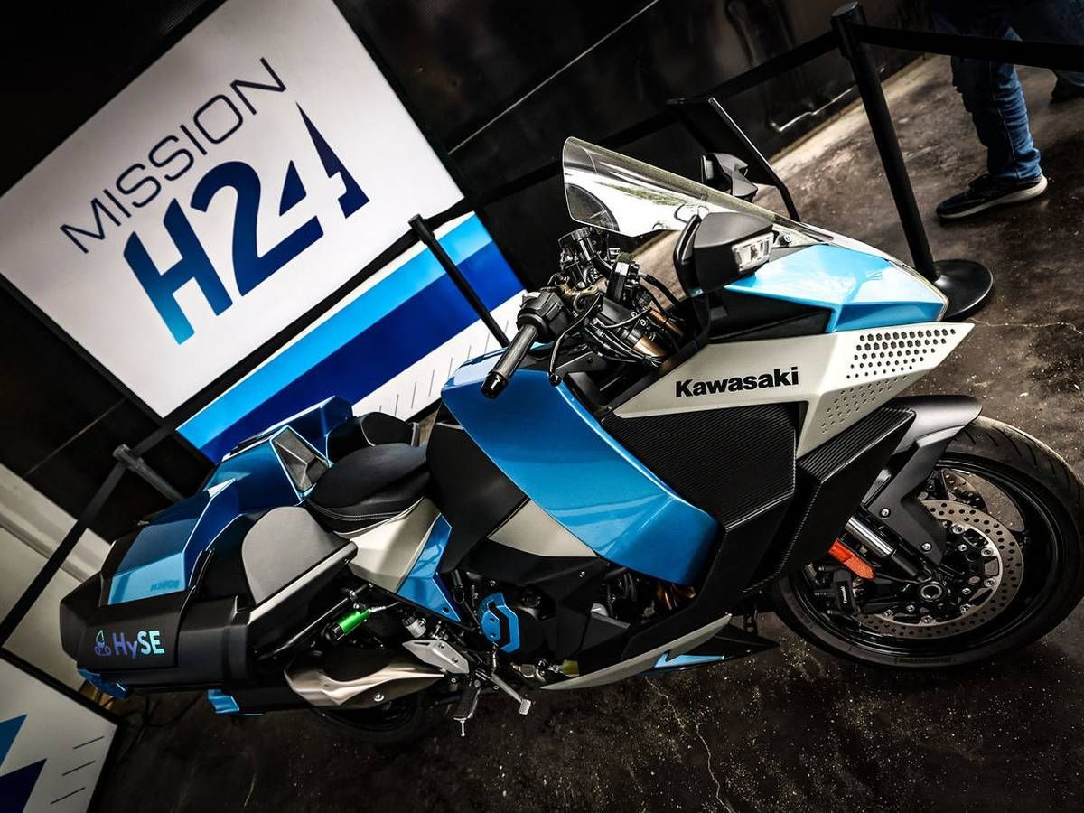 Kawasaki H2 HYSE на Ле-Мане 24