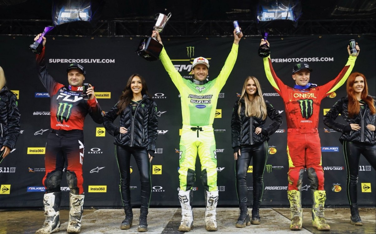 Подиум Тройной Короны в Кливленде