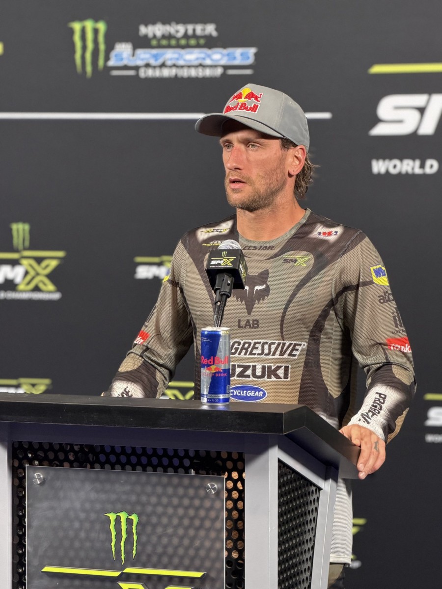 Кен Рокцен, победитель 15 этапа и новый лидер AMA Supercross 450SX