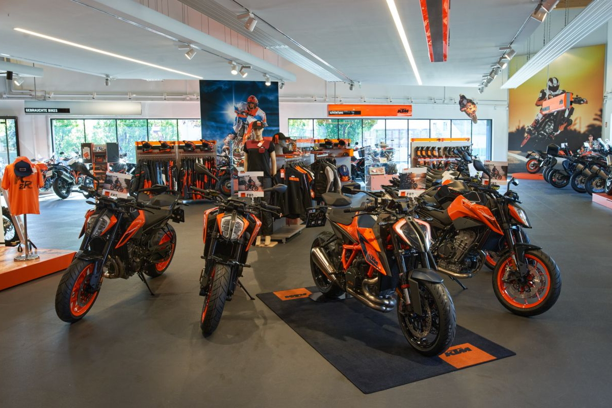 Шоурум KTM в Вене