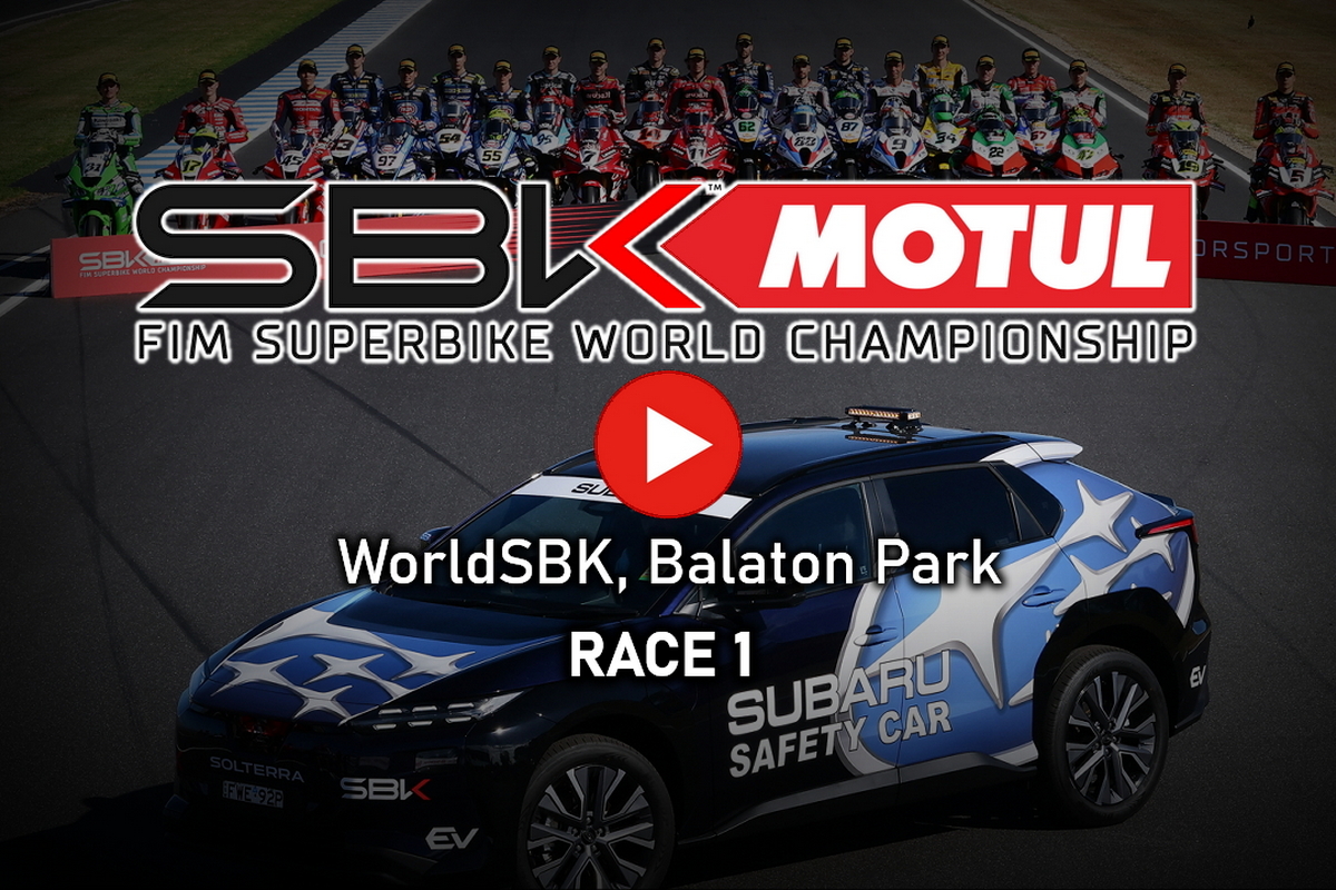 Субботний экшн в Венгрии - Супербайк