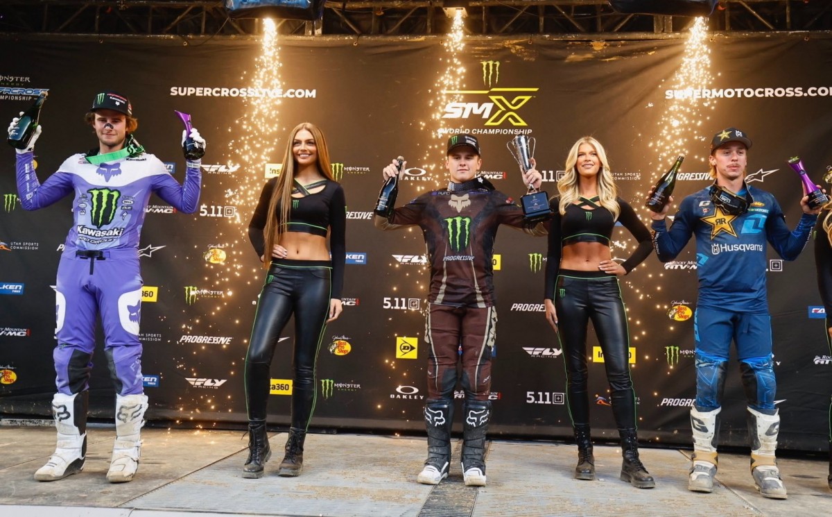 Подиум 16 этапа AMA Supercross 250SX