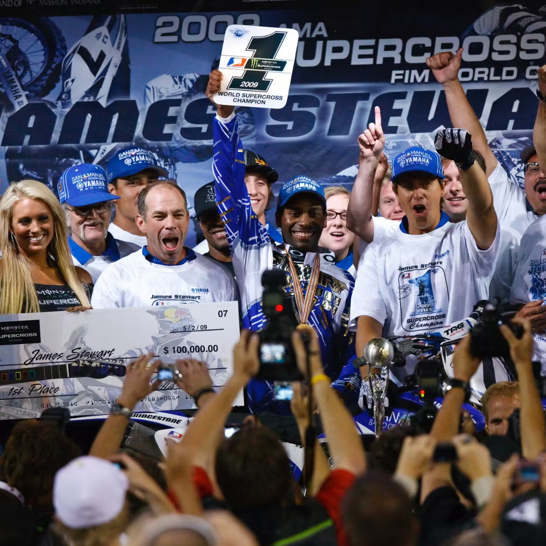Джеймс Стюарт, чемпион AMA Supercross 450SX 2009 года