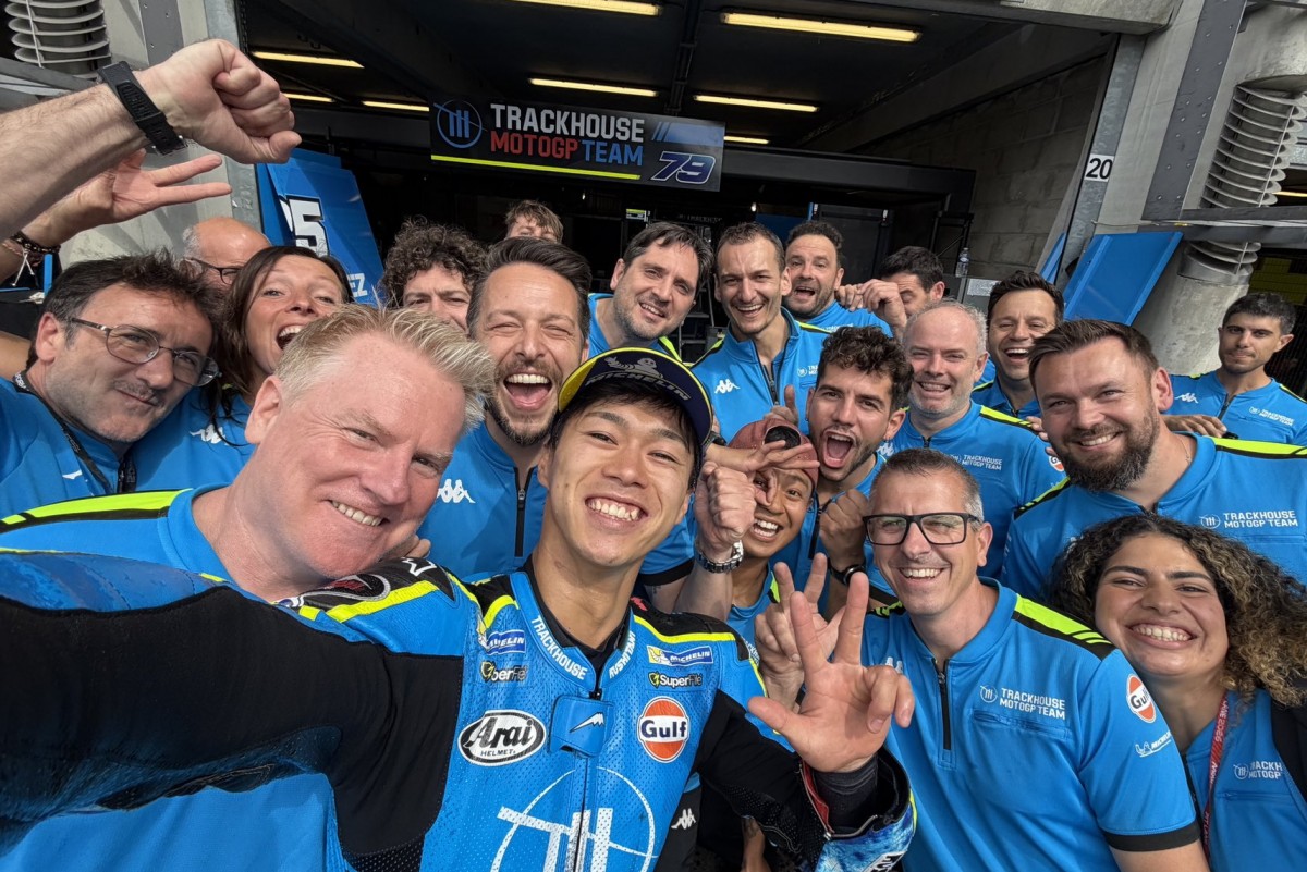 TrackHouse Racing MotoGP - Аи Огура взял первый подиум на Aprilia